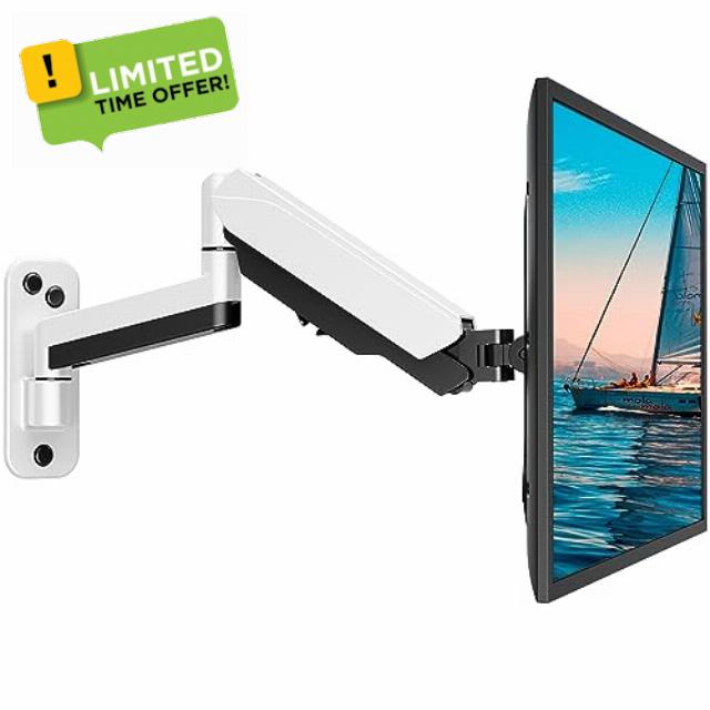 MOUNT PRO Single Monitor Wall Mount for 13 to 32 Inch Computer Screens