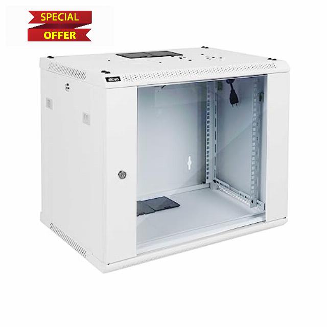 Tecmojo 9U Wall Mount Rack Network Cabinet for 19”IT Equipment