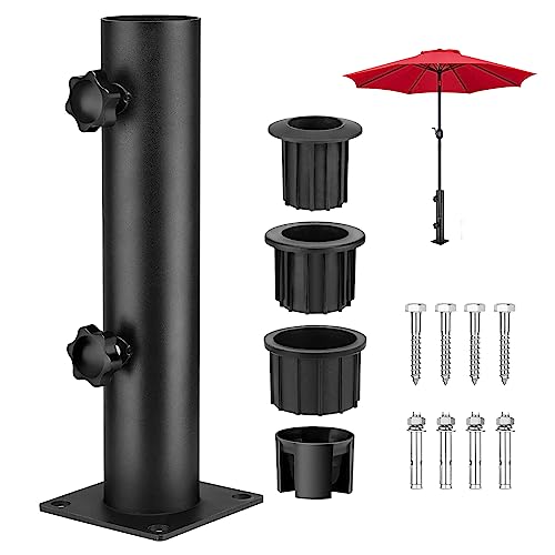 Adjustable Diameter Heavy Duty Steel Outdoor Umbrella Base