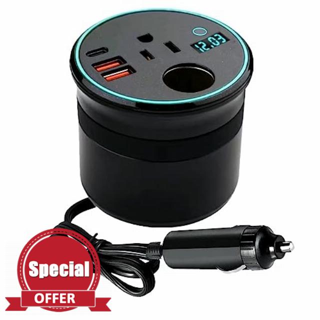 Vsuna 150W/PP300W Car Power Inverter
