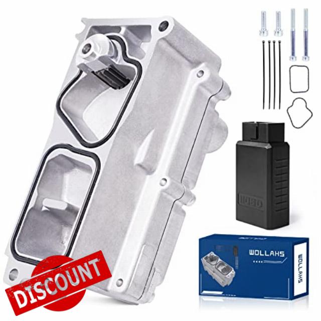 5494878RX 6.7 Cummins Turbo Actuator with Calibrate Kit Compatible with 2013-2018 Dodge Ram 2500 3500 4500 5500 VGT Turbo Holset HE300VG HE351VE Replaces Turbocharger Actuator 68481772AA