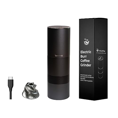 USB-C Rechargeable Stainless Conical Burr Grinder