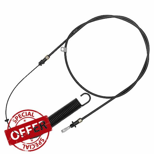 PTO Control Cable Replace GY22387 Compatible with John Deere D100 D105 D110 D120 D125 D130 E100 E110 E120 E130 L100 L105 L107 L110 L111 L118 X105 X106 X107 X125 X126 X127 X145 S100 S110 S120 S220 107S