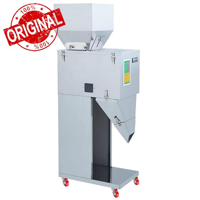 10~999G Particle Weighing Powder Filling Auto Packing&Filling Machine Weigh Filler for Tea/Seed/Grain 110V with Foot Pedal