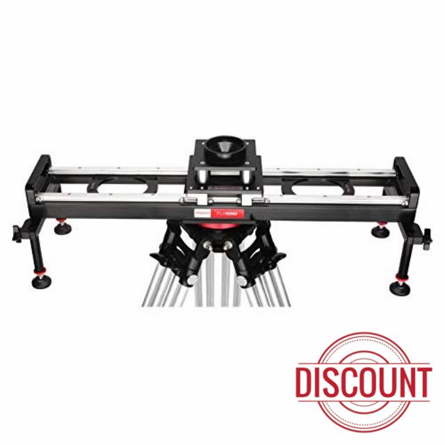 Proaim 3ft Bowl Flyking Precision Slider for Heavy Cameras Upto 70kg/154lb. 360° Rotation - Free Panoramic