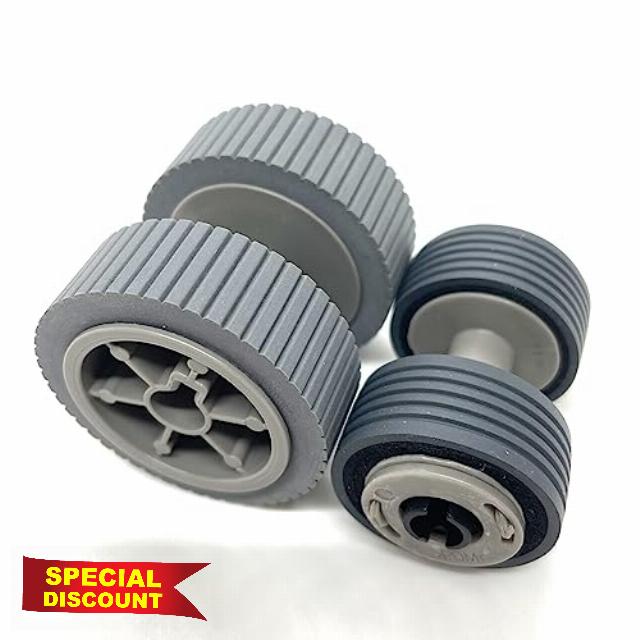 CeaMere Fi-6130 Replacement Scanner Pick Roller Brake Roller for Fujitsu Fi-6130 Fi-6125 Fi-6225 Fi-6130z Fi-6140 Fi-6140Z Fi-6230 Fi-6240Z