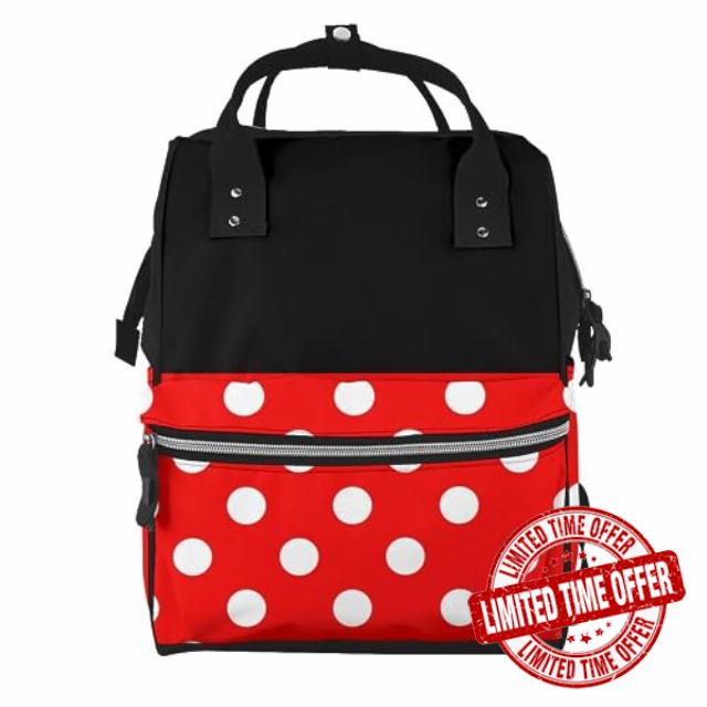 miovpoill Polka Dots Diaper Bag