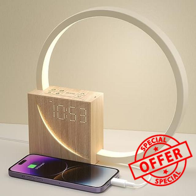 Vivilumens Sunrise Alarm Clock for Heavy Sleepers Adults