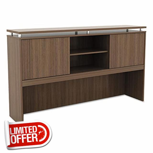 Alera ALE Sedina Series Hutch with Sliding Doors