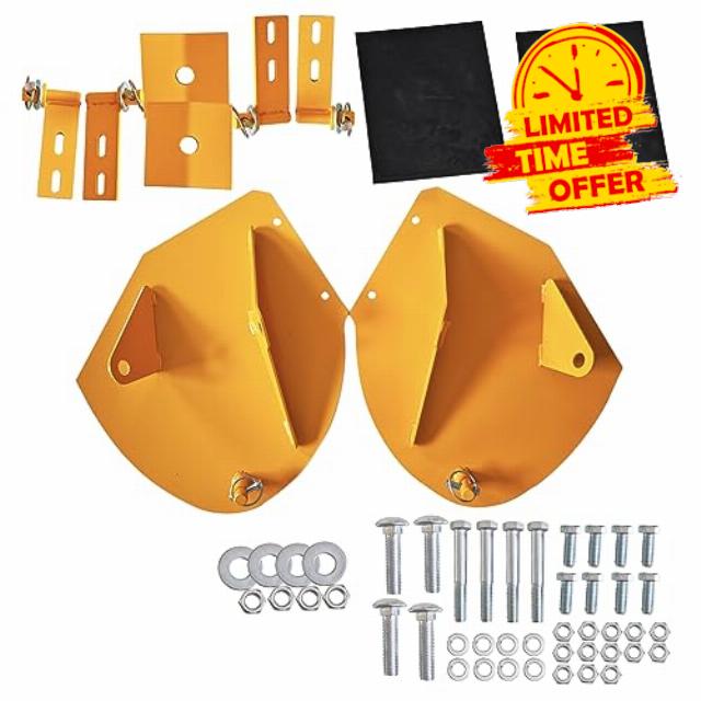 C CLINK Fits Most Pickup-Mounted snowplows Universal Heavy Duty Snow Plow Pro-Wing Blade Extenders Extensions Replacement PW22 Compatible with Meyer Western Boss Snowplow Blade Extenders
