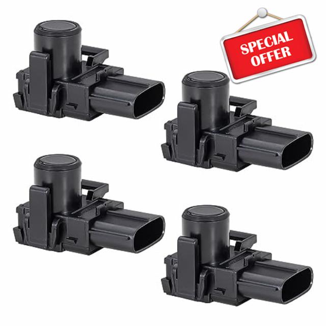 LLPTA New 4pcs PDC Bumper Parking Aid Assist Sensors Backup Reverse Radar Replacement Kit Compatible with 11-17 Sienna 10-13 GX460 10-12 RX350 RX450h