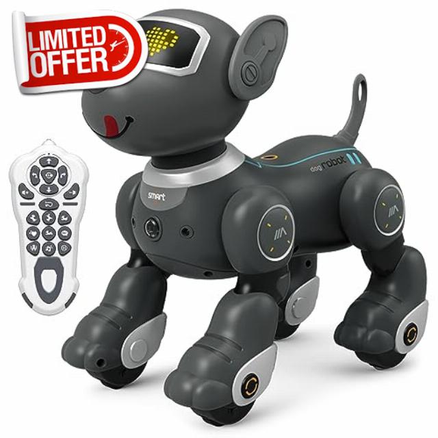 Robot Dog for Kids Upgrade Robot Toys Dog for Boys Train Dog