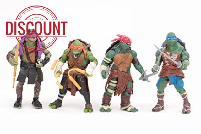 4 Pcs Set Ninja Turtles Toys