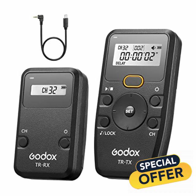 Godox TR-S2 Wireless Timer Remote Control for Sony
