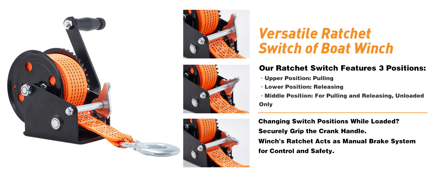 heavyduty boat trailer winch boat winch strap with hook boat winches for trailers hand winch