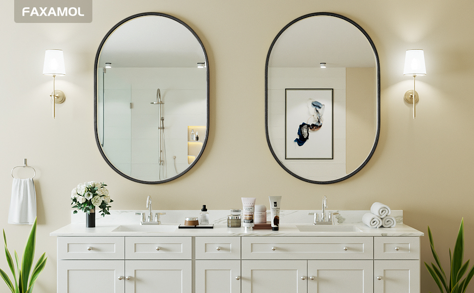 bathroom mirror