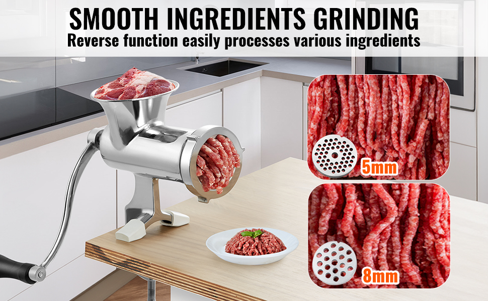 hand operated meat grinder