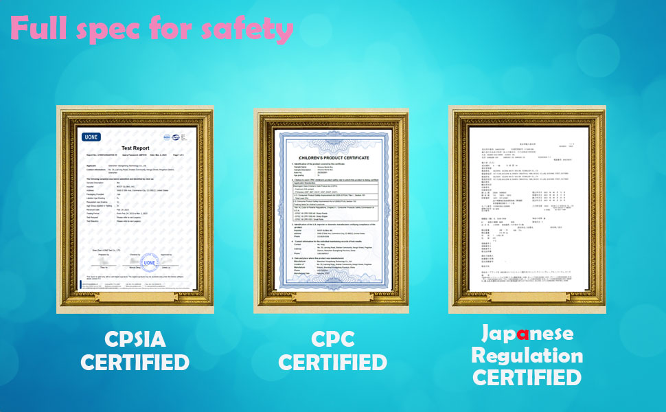 Certifications