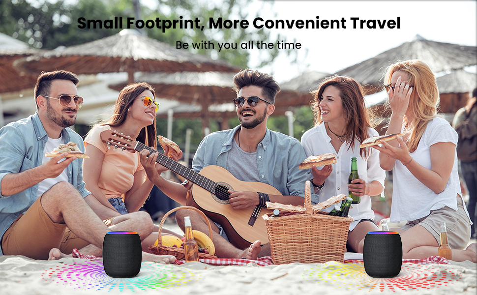 ZICOROOP Bluetooth Speaker