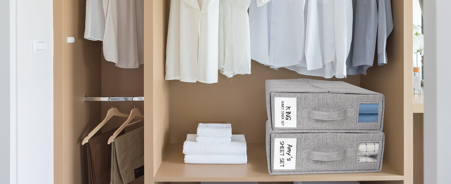 bed sheet organizers and storage