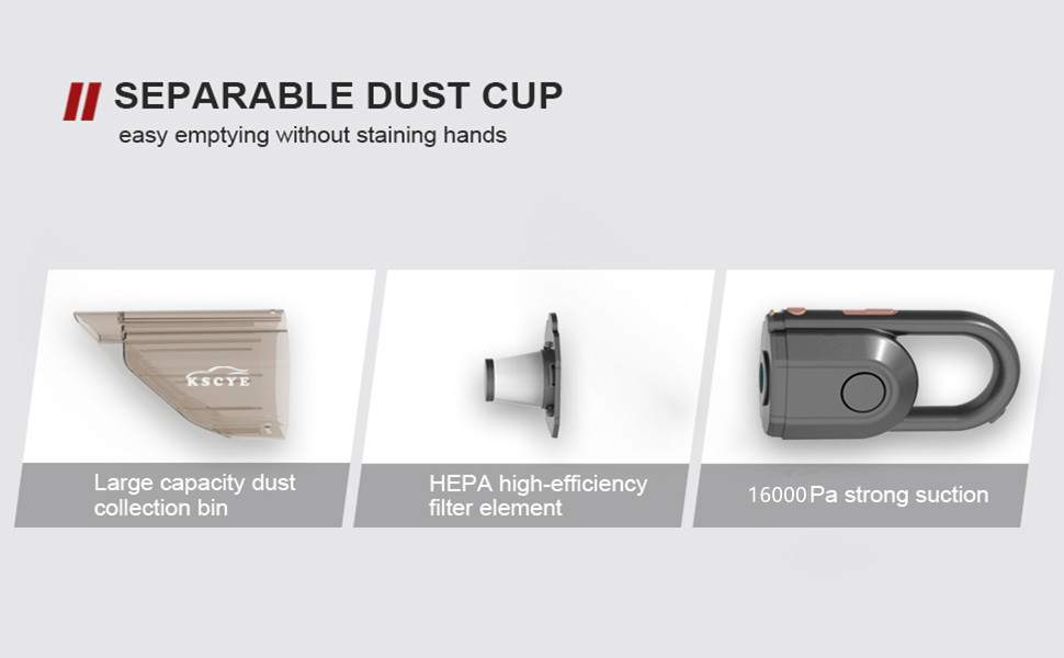 portable vacuum cleaner for car