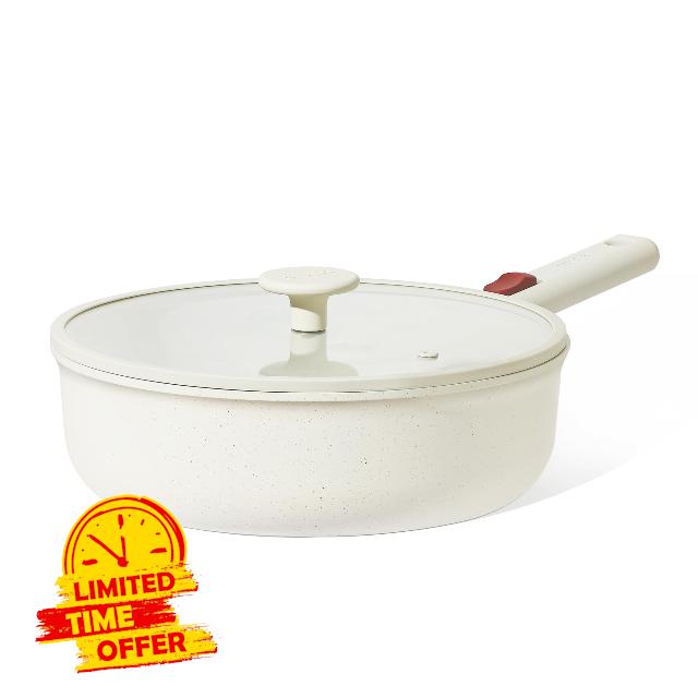 CAROTE 11'' Non Stick Deep Frying Pans with Lid
