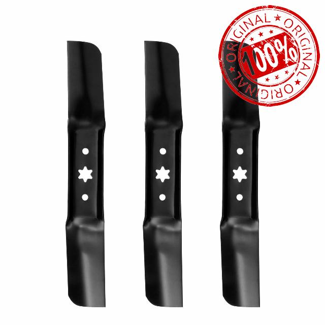 3 pcs Mower Blade 561558B Compatible with 2015+ 50” MTD Cub Cadet Troy Bilt Replacement 942-05052A RZT S50 XT1 GT50 LT50 XT2