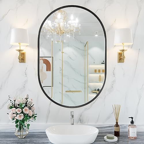 18"x 24" Oval Bathroom Mirror
