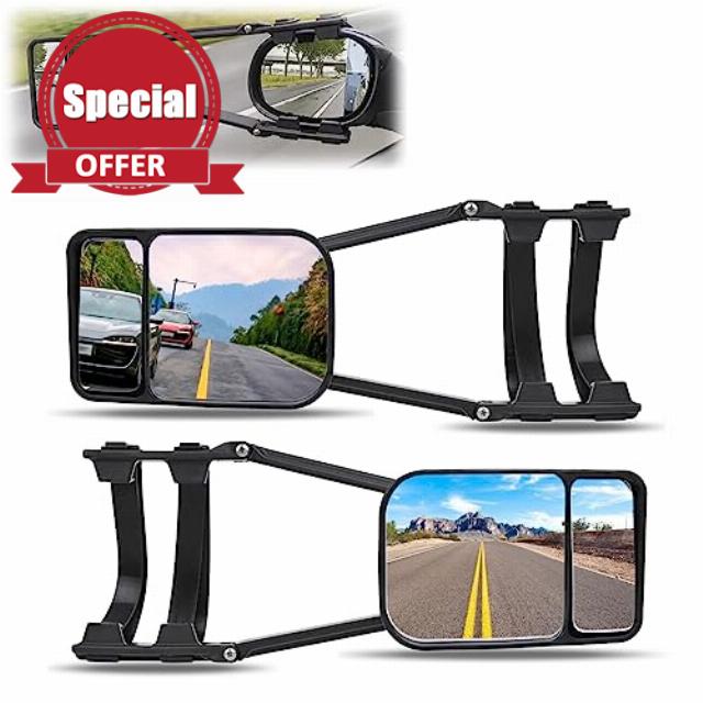 ZKFAR Pack-2 Traction Car Rear View Mirror