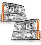 WEELMOTO For 2009-2014 Ford F-150 Headlights Assembly for 2009 2010 2011 2012 2013 2014 Ford F-15...