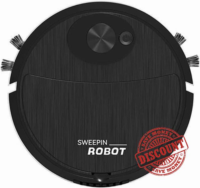 2023 Automatic Robot Vacuum Cleaner - Rechargeable Household Robot Vacuum Cleaner Smart Sweeping Mopping Robot Easy Operation Robotic Vacuums Floor Cleaning Machine