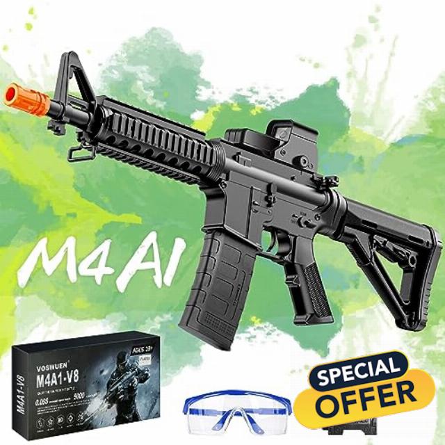 Voswuen Gel Ball Blaster with FPS 280+ and Electronic Scope