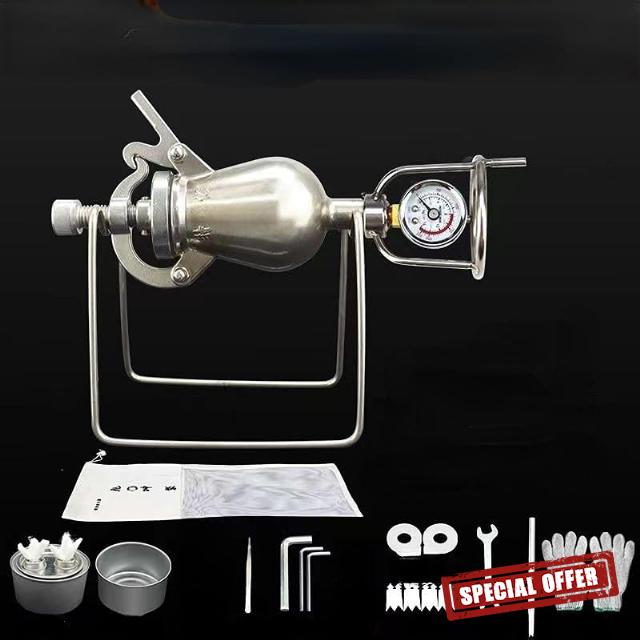Hand-Cranked Mini Popcorn Making Machine Popcorn Puffing Machine Puffed Rice Corn Machine (Color : 100ml)