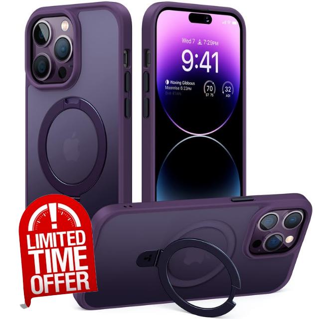TORRAS Magnetic Ostand Designed for iPhone 15 Pro Max Case