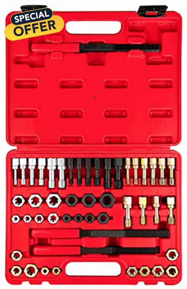 wesleydrill 49-Piece Thread Chaser Set