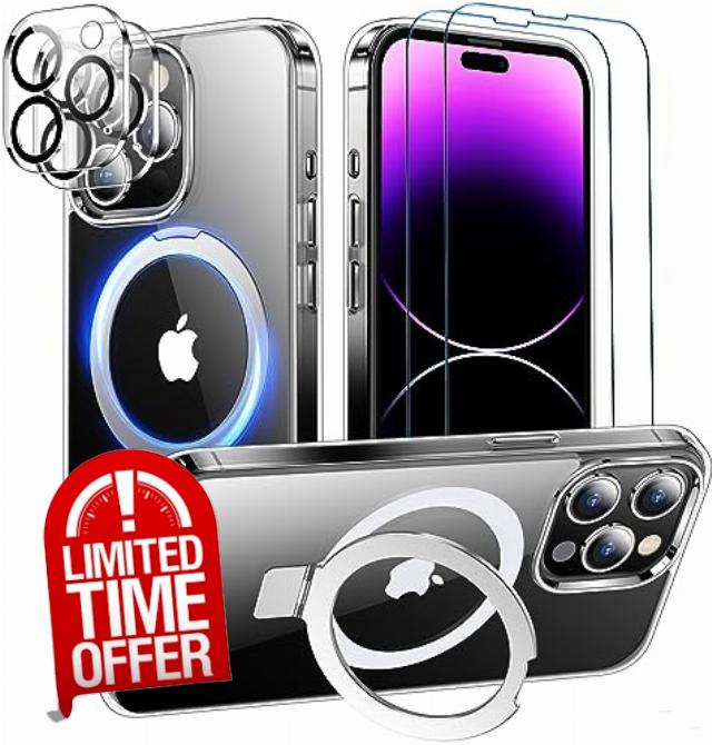 Temdan Magnetic Stand for iPhone 15 Pro Case