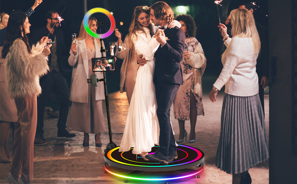 360 photo booth machine for parties