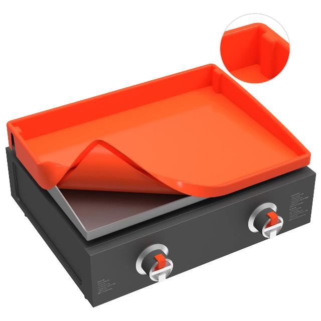 Silicone Griddle Mat Cover for Blackstone - 22 Inch True All-Encompassing Coverage Heavy Duty Food Grade Grill Buddy Mat