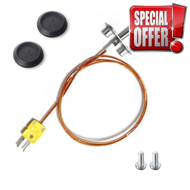 2023 Upgrade KIT0422 Thermocouple Probe Kit Replace Number KIT0422 Compatible for Traeger 575/780 Temperature Sensor & Ironwood 650/885 Wood Pellet Grill
