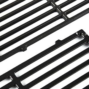Durable cast iron grates