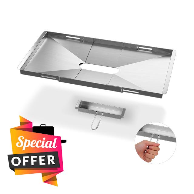speycer Grease Tray with Catch Pan - Dyna Glo Grill Replacement Parts