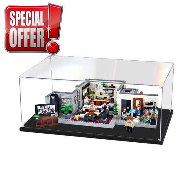 Acrylic Display Case Box for L-e-g-o Creator Expert Queer Eye Das Loft Der Fab 5 Model Set