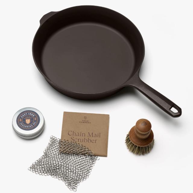 Field Company Starter Set: No.8 Cast Iron Skillet (10.25 in