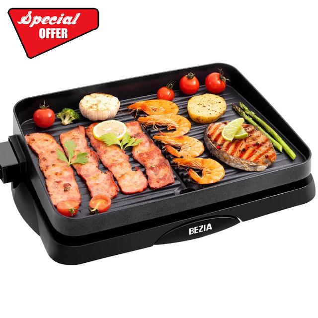 Indoor Grill Electric Korean BBQ Grill Nonstick