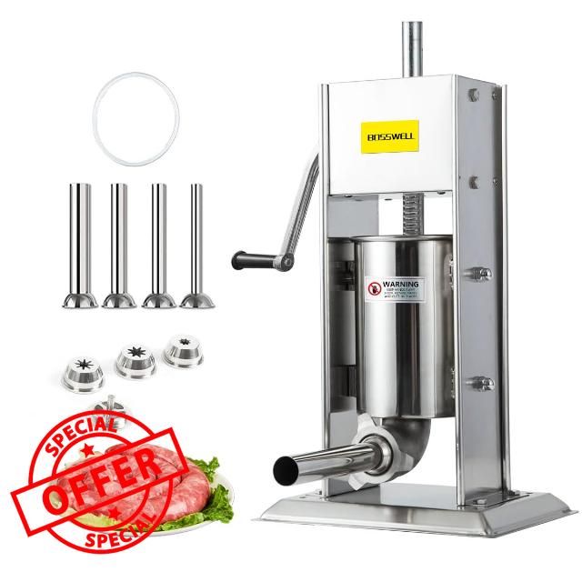 2 In 1 Sausage Stuffer/Deep-fried Dough Sticks Production