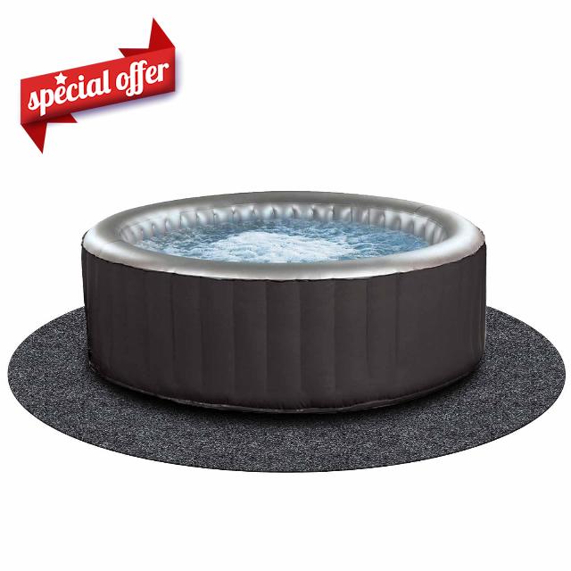 78 in Dia Round Hot tub mat for Inflatable tub