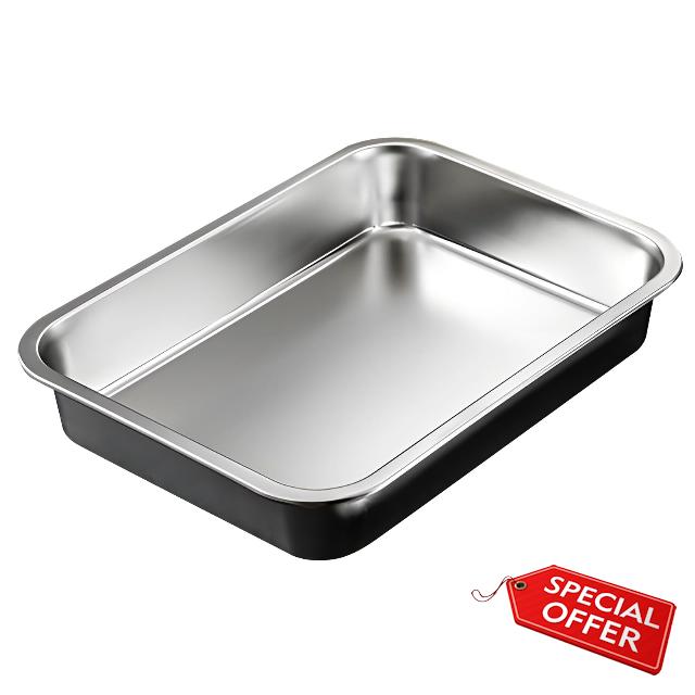 Roasting Pan with Flat Rack