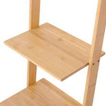 wood corner shelf