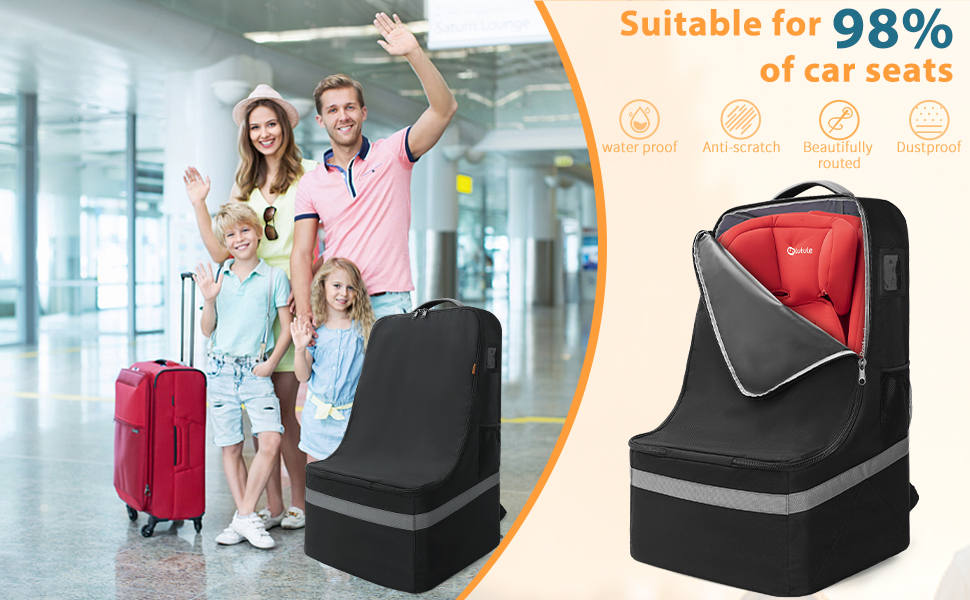 Car Seat Travel Bag for Airplane