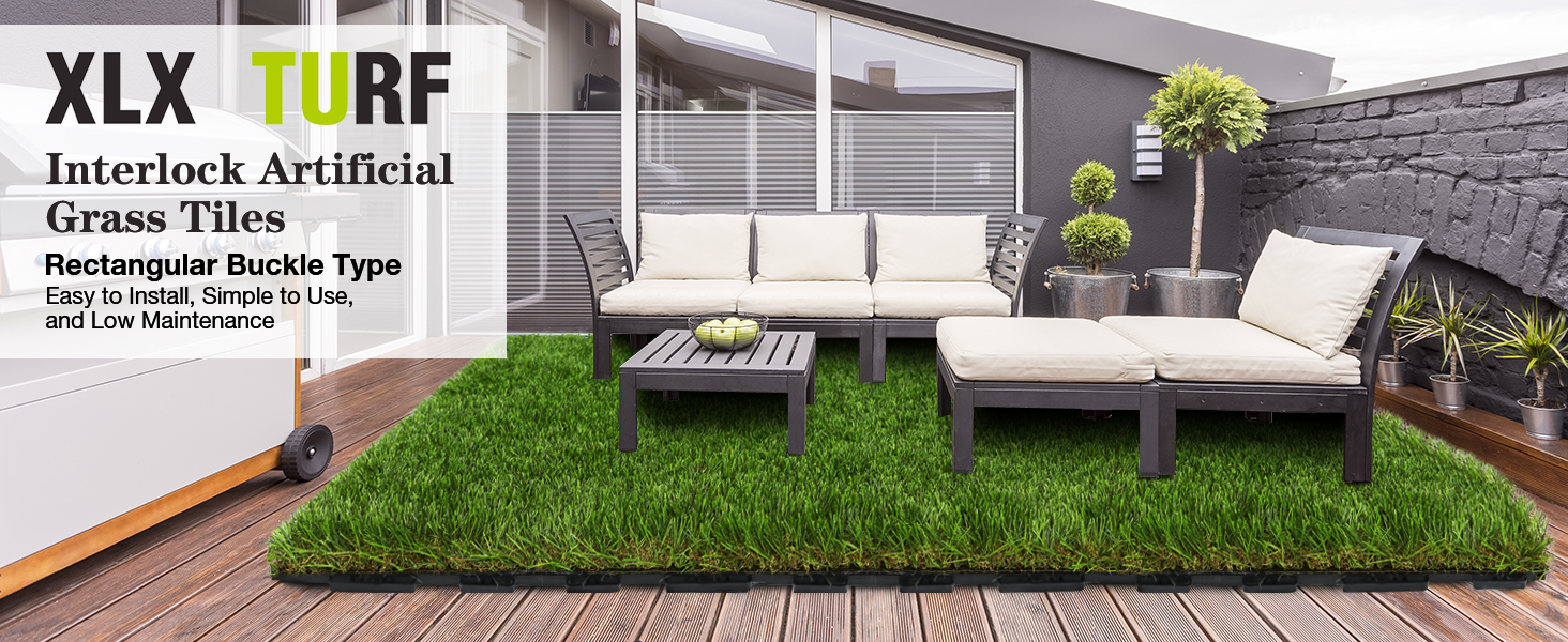 artificial grass tiles